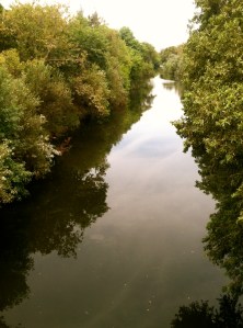 Los Angeles River at the Sepulveda Basin
