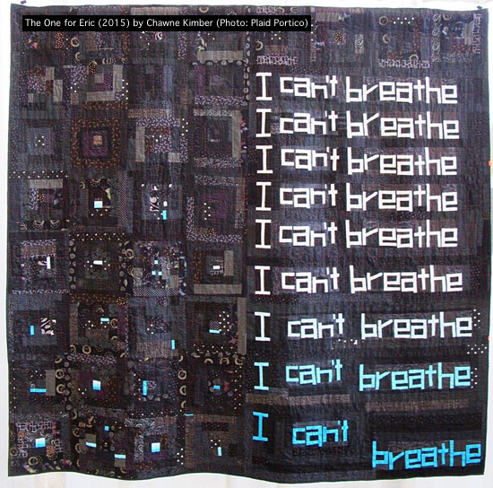 Quilt titled "The One For Eric" by Chawne Kimber