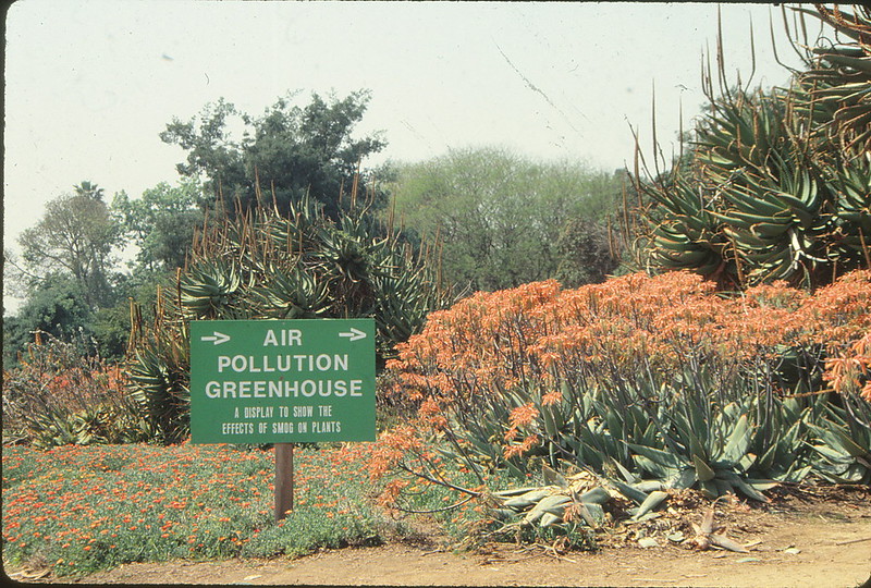 The Air Pollution Greenhouse at the Los Angeles County Arboretum